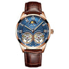 Men's double flywheel automatic mechanical watch