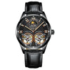 Men's double flywheel automatic mechanical watch